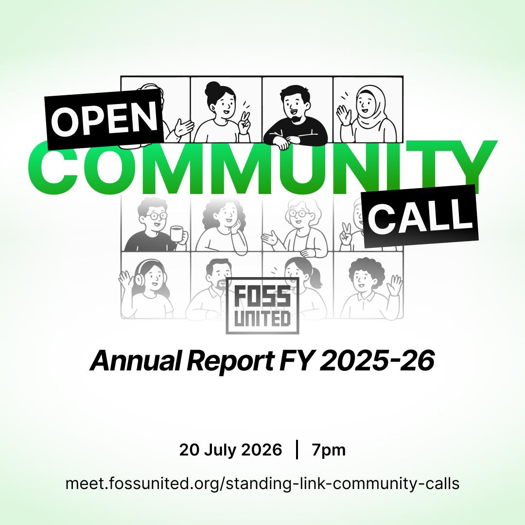 Open Community Call - Annual Report FY 2025-26